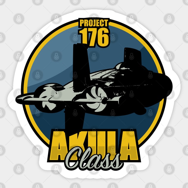 Akula Sticker by TCP